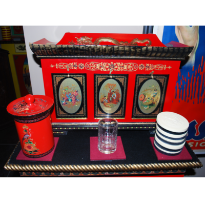 Okito/Nielsen Checker Cabinet and Mandarin Table: stunning! - Image 6