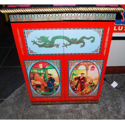Okito/Nielsen Checker Cabinet and Mandarin Table: stunning! - Image 7