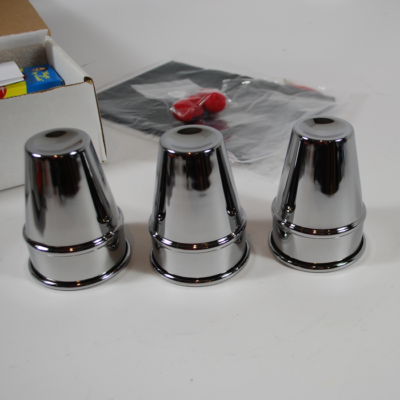 Rings and Things  Johnny Paul Steel chromed cups with all accessories including a video: NEW!