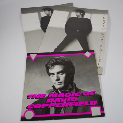 3 Copperfield programs: one signed with show ticket