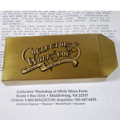 Collectors Workshop Markesh Mystery - Image 2