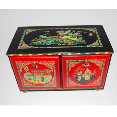 Okito/Nielsen vintage English die box: please take a look at the stunning beauty