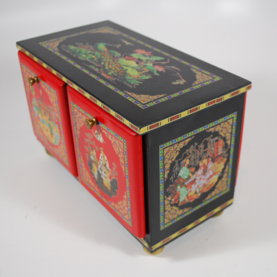 Okito/Nielsen vintage English die box: please take a look at the stunning beauty - Image 2