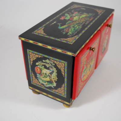 Okito/Nielsen vintage English die box: please take a look at the stunning beauty - Image 3