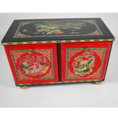 Okito/Nielsen vintage English die box: please take a look at the stunning beauty - Image 4