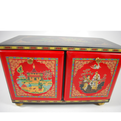 Okito/Nielsen vintage English die box: please take a look at the stunning beauty - Image 8