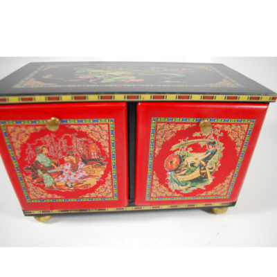 Okito/Nielsen vintage English die box: please take a look at the stunning beauty - Image 9