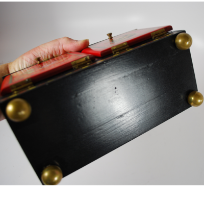 Okito/Nielsen vintage English die box: please take a look at the stunning beauty - Image 12