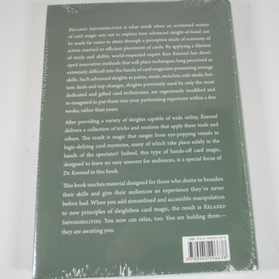 Ken Krensel's Relaxed Impossibilities New in Manufacturers  wrap - Image 2