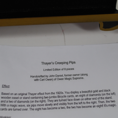 Thayer's Creeping Pips by John Daniel: Only 8 made! - Image 5