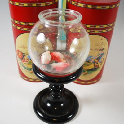 Original Okito Tea Canister Mystery decorated by Norm Nielsen - Image 6