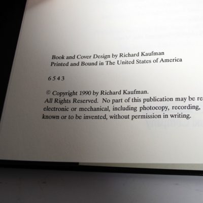 Unexplainable Acts by Gary Kurtz- Second Printing - Image 3