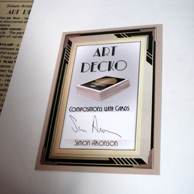 Art Decko Compositions with Cards by Simon Aronson - Image 3