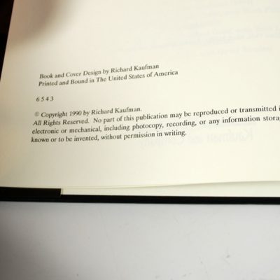 Unexplainable Acts by Gary Kurtz- Second Printing - Image 3