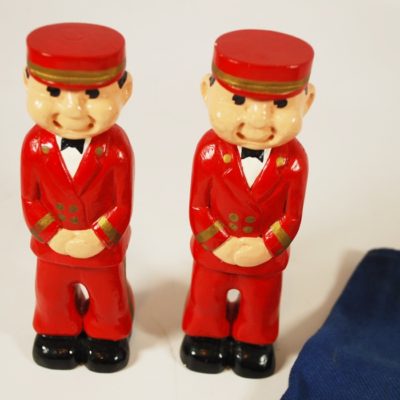 Vintage Bonus Genus: hand carved! both gimmicked and ungimmicked figures