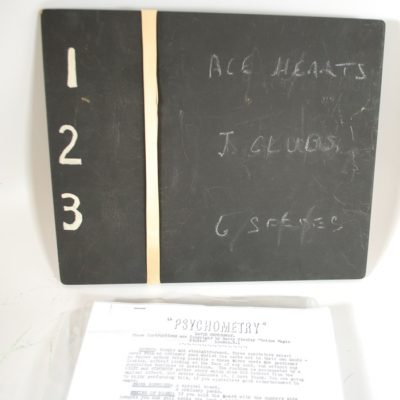 Psychometry from David Hemingway and Harry Stanley Studios