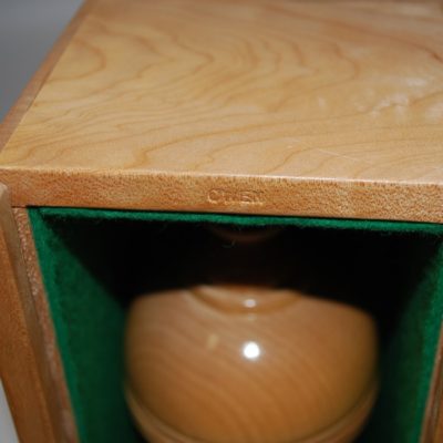 Owen Magic Morrison Pillbox turned by Les Smith and signed by him - Image 6