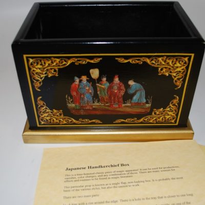 Japanese Handkerchief Box: Michael Baker's The Magic Company - Image 4