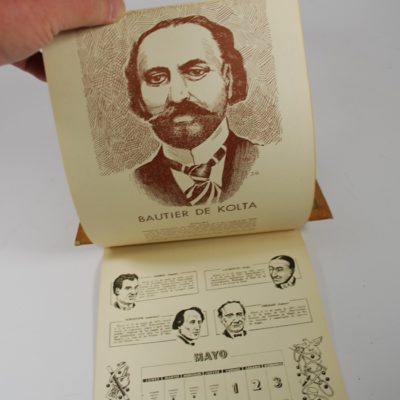 1959 Magician’s calendar: Houdini, De Kolta, Herrmann, Houdin etc. - Image 6