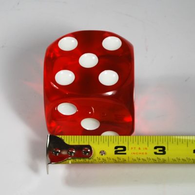 Giant high quality dice for production: One 4 inch and three 2 1/8 inch - Image 4