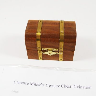 Clarence Miller Treasure Chest Devination: scarce!  #15 from 2004 signed and dated