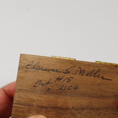 Clarence Miller Treasure Chest Devination: scarce!  #15 from 2004 signed and dated - Image 6