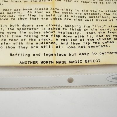 Vintage Curious Cubes from Worth Magic - Image 6