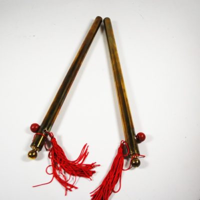 Large Brass Chinese Sticks from General Grant: rare #2 of 12 made - Image 4