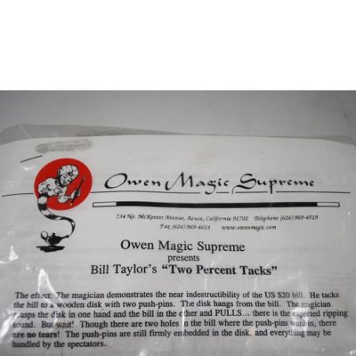 Two Percent Tax by Owen Magic Supreme: Bill Taylor - Image 4