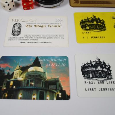 Larry Jennings Magic Castle Memorabilia and small props - Image 3