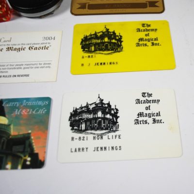 Larry Jennings Magic Castle Memorabilia and small props - Image 4