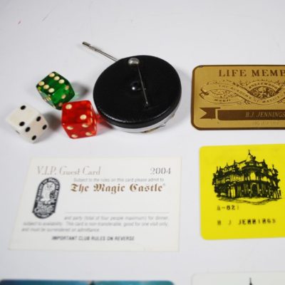 Larry Jennings Magic Castle Memorabilia and small props - Image 5