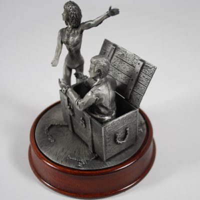 Rad Bradbury solid pewter sub truck statuette: very limited production 1999 - Image 5