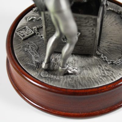 Rad Bradbury solid pewter sub truck statuette: very limited production 1999 - Image 7