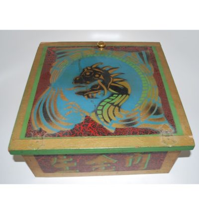 Thayer Haunted Bird Chest circa 1935 rare paint scheme - Image 2
