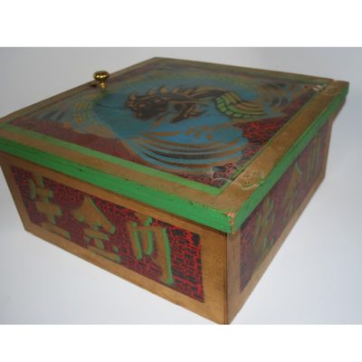 Thayer Haunted Bird Chest circa 1935 rare paint scheme - Image 3