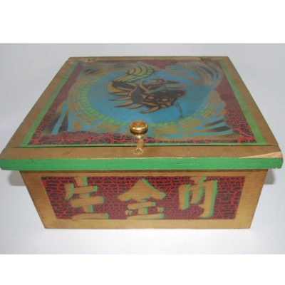 Thayer Haunted Bird Chest circa 1935 rare paint scheme - Image 4