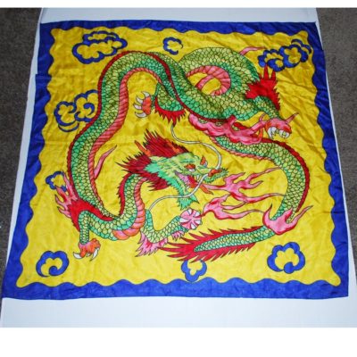 3 Silk King Studios 36 inch design silks: 2 dragons and one butterfly: one dragon particularly rare - Image 5