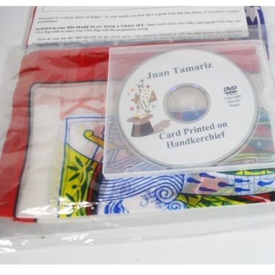 Tamariz’s Card Printed on Handkerchief/ Magic By Gosh Mis Made Flag With a Twist/ Michael Hout’s Dirty Pool - Image 2