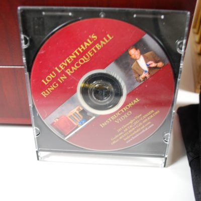 Lou Levanthal's Ring In Racquetball with custom ATA Case - Image 4