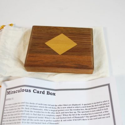 Miraculous Card Box by Magic Wagon: 2009