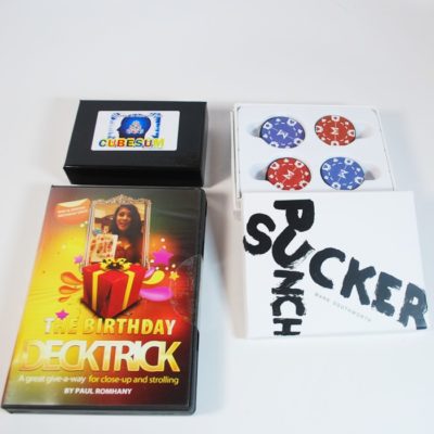 Three Great effects: Cubesum, The Birthday Deck Trick and Sucker Punch