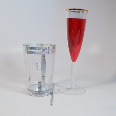 Perfect Mirror Glass 2 and Chameleon  Champagne