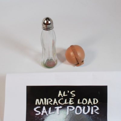 Al's Miracle load Salt Shaker: great salt pour routine that is easy to do!
