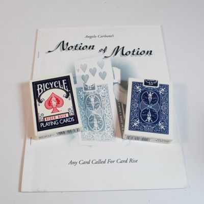 Angelo  Carbone's Notion of Motion: any card called for card rise!  Incredible!