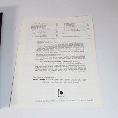 The Encyclopedia of Stage Illusions by Burling Hull: scarce with original prospectus - Image 6