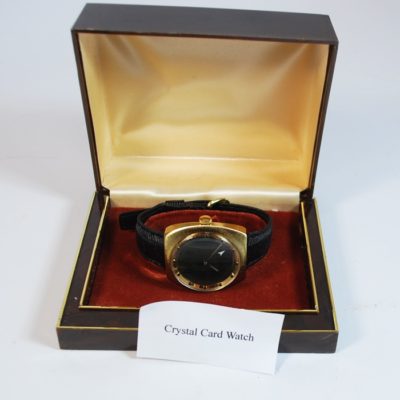 Crystal Card Watch: a 1975 time capsule