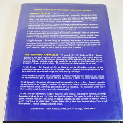 Simply Simon: The Magic of Simon Aronson:  1995 - Image 2