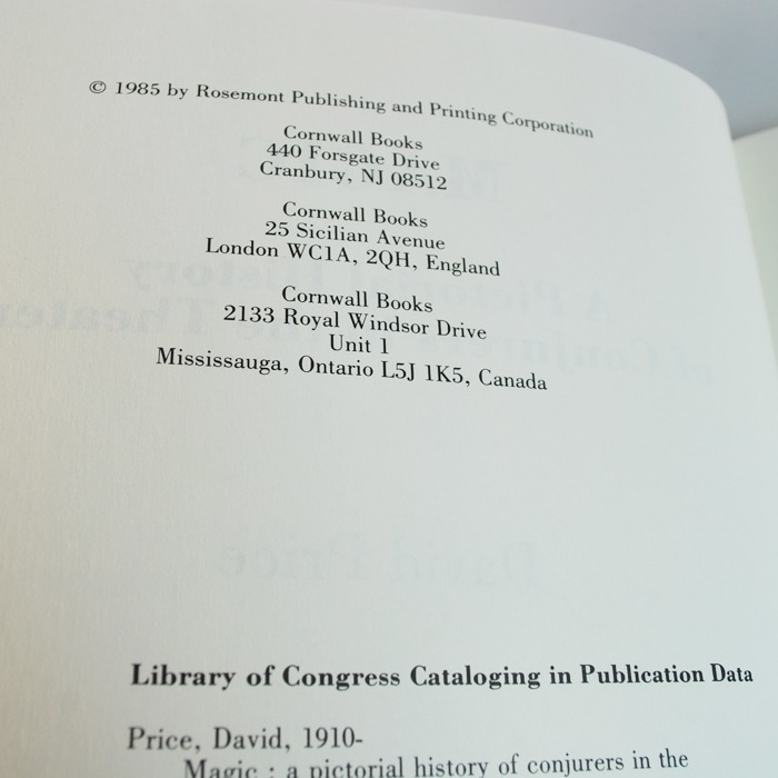 Magic: A Pictorial History of Conjurers In the Theater by David Price - Image 3