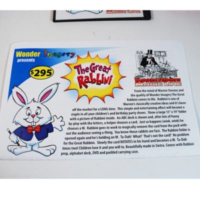 The Great Rabbini from Wonder Imagery: Warren Stephens Product Line: no longer available - Image 3